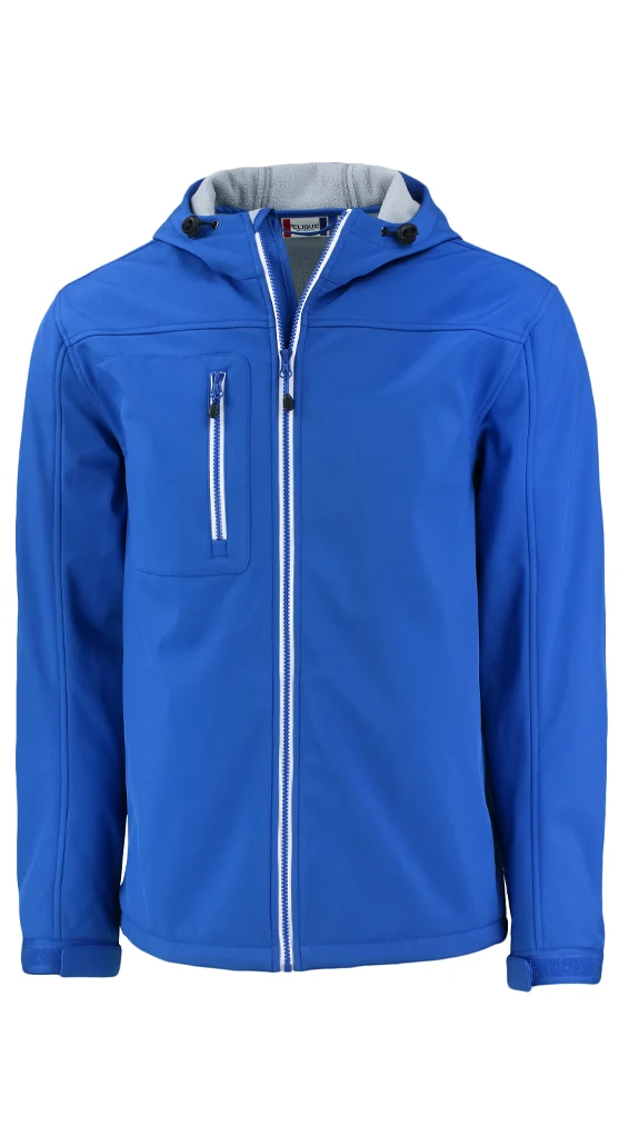 Cutter&Buck blue winter jacket stylized in a ghost mannequin form